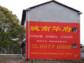 商洛百分之90的人都不了解的农村墙体广告