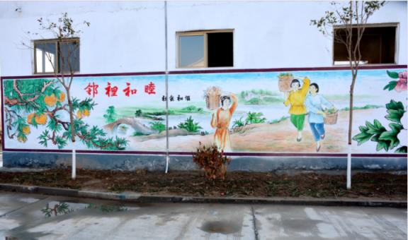 商洛乡镇文化墙 乡风文明焕发新活力
