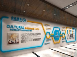 商洛文化墙有助于企业什么改善？带来什么实际意义？