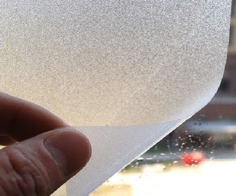 商洛玻璃门外面粘广告用什么材料好？